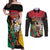 Personalized Guyana Emancipation Day Couples Matching Off Shoulder Maxi Dress and Long Sleeve Button Shirt Jaguar Skin Pattern - Wonder Print Shop