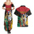 Personalized Guyana Emancipation Day Couples Matching Summer Maxi Dress and Hawaiian Shirt Jaguar Skin Pattern - Wonder Print Shop