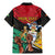 Personalized Guyana Emancipation Day Family Matching Mermaid Dress and Hawaiian Shirt Jaguar Skin Pattern - Wonder Print Shop