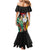 Personalized Guyana Emancipation Day Family Matching Mermaid Dress and Hawaiian Shirt Jaguar Skin Pattern - Wonder Print Shop