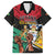 Personalized Guyana Emancipation Day Family Matching Off Shoulder Maxi Dress and Hawaiian Shirt Jaguar Skin Pattern - Wonder Print Shop