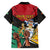 Personalized Guyana Emancipation Day Family Matching Short Sleeve Bodycon Dress and Hawaiian Shirt Jaguar Skin Pattern - Wonder Print Shop