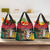 Guyana Emancipation Day Grocery Bag Jaguar Skin Pattern - Wonder Print Shop