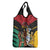 Guyana Emancipation Day Grocery Bag Jaguar Skin Pattern - Wonder Print Shop