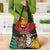 Guyana Emancipation Day Grocery Bag Jaguar Skin Pattern - Wonder Print Shop
