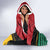 Guyana Emancipation Day Hooded Blanket Jaguar Skin Pattern - Wonder Print Shop