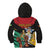 Personalized Guyana Emancipation Day Kid Hoodie Jaguar Skin Pattern - Wonder Print Shop