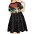 Personalized Guyana Emancipation Day Kid Short Sleeve Dress Jaguar Skin Pattern - Wonder Print Shop