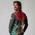 Personalized Guyana Emancipation Day Long Sleeve Polo Shirt Jaguar Skin Pattern - Wonder Print Shop
