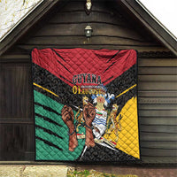 Guyana Emancipation Day Quilt Jaguar Skin Pattern - Wonder Print Shop