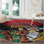 Guyana Emancipation Day Round Carpet Jaguar Skin Pattern - Wonder Print Shop
