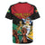 Personalized Guyana Emancipation Day Rugby Jersey Jaguar Skin Pattern - Wonder Print Shop