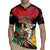Personalized Guyana Emancipation Day Rugby Jersey Jaguar Skin Pattern - Wonder Print Shop