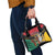 Guyana Emancipation Day Shoulder Handbag Jaguar Skin Pattern - Wonder Print Shop