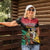 Personalized Guyana Emancipation Day Women Polo Shirt Jaguar Skin Pattern - Wonder Print Shop