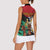 Personalized Guyana Emancipation Day Women Sleeveless Polo Shirt Jaguar Skin Pattern - Wonder Print Shop