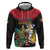 Personalized Guyana Emancipation Day Zip Hoodie Jaguar Skin Pattern - Wonder Print Shop