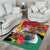 Guyana Canje Pheasant Area Rug Tropical Flowers - Wonder Print Shop
