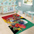 Guyana Canje Pheasant Area Rug Tropical Flowers - Wonder Print Shop
