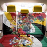 Guyana Canje Pheasant Back Car Seat Cover Tropical Flowers - Wonder Print Shop