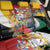 Guyana Canje Pheasant Back Car Seat Cover Tropical Flowers - Wonder Print Shop