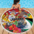 Guyana Canje Pheasant Beach Blanket Tropical Flowers - Wonder Print Shop