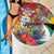 Guyana Canje Pheasant Beach Blanket Tropical Flowers - Wonder Print Shop