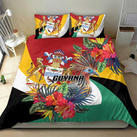 Guyana Canje Pheasant Bedding Set Tropical Flowers - Wonder Print Shop