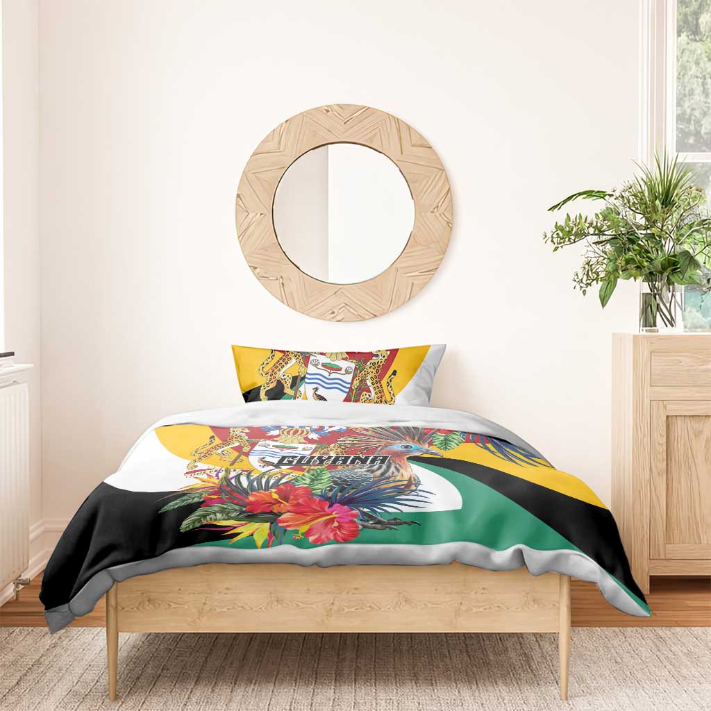 Guyana Canje Pheasant Bedding Set Tropical Flowers - Wonder Print Shop