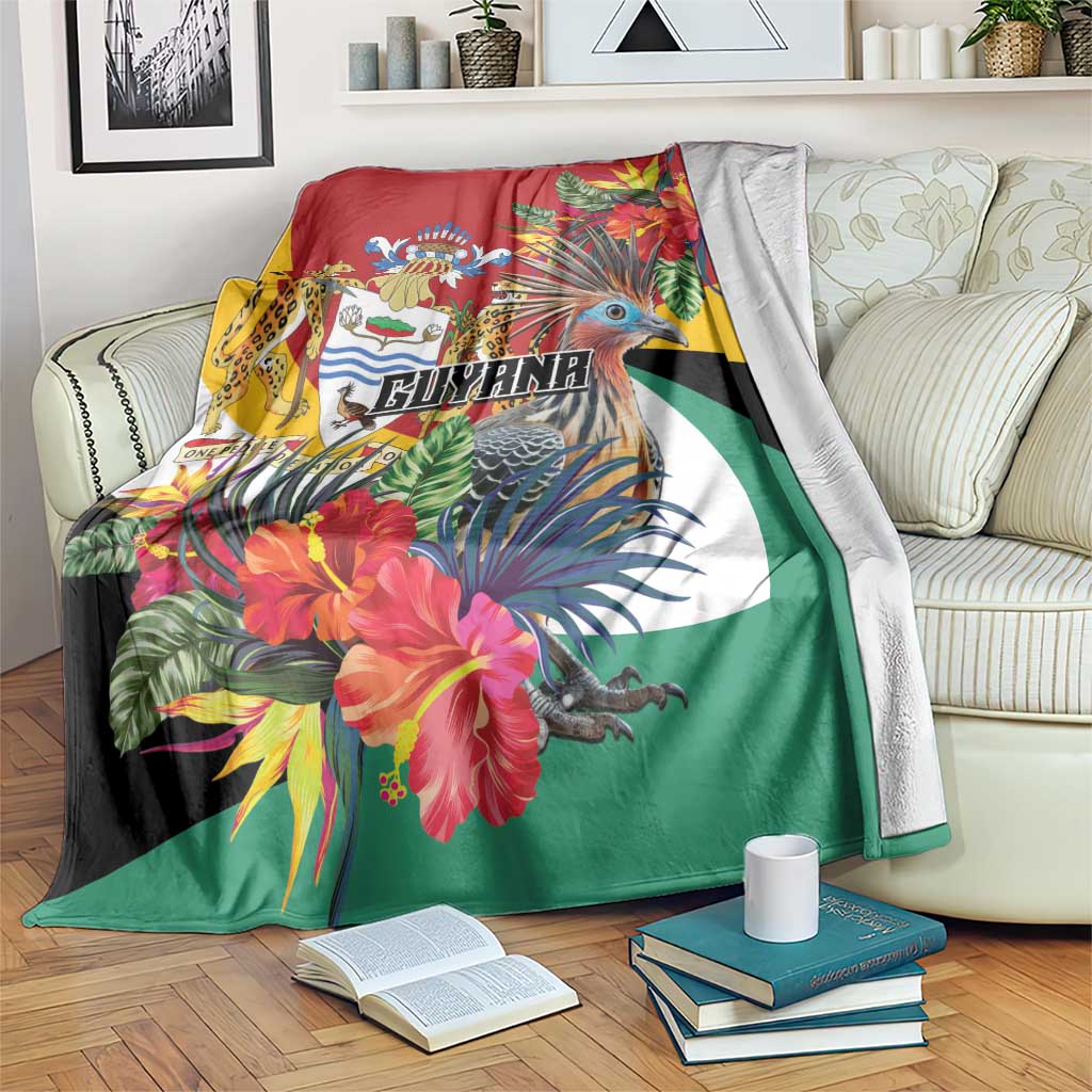 Guyana Canje Pheasant Blanket Tropical Flowers - Wonder Print Shop