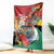 Guyana Canje Pheasant Blanket Tropical Flowers - Wonder Print Shop
