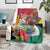 Guyana Canje Pheasant Blanket Tropical Flowers - Wonder Print Shop