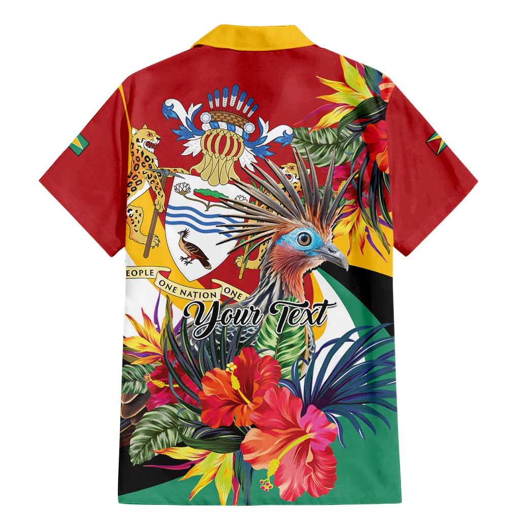 Personalized Guyana Canje Pheasant Family Matching Mermaid Dress and Hawaiian Shirt Tropical Flowers - Wonder Print Shop
