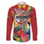 Personalized Guyana Canje Pheasant Family Matching Puletasi and Hawaiian Shirt Tropical Flowers - Wonder Print Shop
