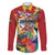 Personalized Guyana Canje Pheasant Family Matching Short Sleeve Bodycon Dress and Hawaiian Shirt Tropical Flowers - Wonder Print Shop