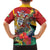 Personalized Guyana Canje Pheasant Family Matching Summer Maxi Dress and Hawaiian Shirt Tropical Flowers - Wonder Print Shop