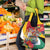Guyana Canje Pheasant Grocery Bag Tropical Flowers - Wonder Print Shop