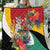 Guyana Canje Pheasant Quilt Tropical Flowers - Wonder Print Shop