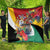 Guyana Canje Pheasant Quilt Tropical Flowers - Wonder Print Shop