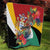 Guyana Canje Pheasant Quilt Tropical Flowers - Wonder Print Shop