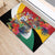 Guyana Canje Pheasant Rubber Doormat Tropical Flowers - Wonder Print Shop