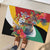 Guyana Canje Pheasant Rubber Doormat Tropical Flowers - Wonder Print Shop