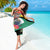 Guyana Canje Pheasant Sarong Tropical Flowers - Wonder Print Shop