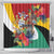 Guyana Canje Pheasant Shower Curtain Tropical Flowers - Wonder Print Shop
