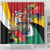 Guyana Canje Pheasant Shower Curtain Tropical Flowers - Wonder Print Shop
