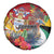 Guyana Canje Pheasant Spare Tire Cover Tropical Flowers - Wonder Print Shop