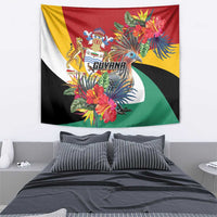 Guyana Canje Pheasant Tapestry Tropical Flowers - Wonder Print Shop