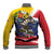 Personalized Venezuela White Horse Baseball Jacket Veneziola Flag Colors - Wonder Print Shop