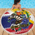 Venezuela White Horse Beach Blanket Veneziola Flag Colors - Wonder Print Shop