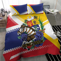 Venezuela White Horse Bedding Set Veneziola Flag Colors - Wonder Print Shop